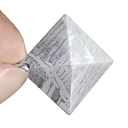 Muonionalusta Iron Meteorite Pendant Meteorite Specimen Natural Iron Meteorite Material Pendant Collection - CD141
