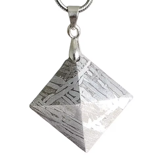 Muonionalusta Iron Meteorite Pendant Meteorite Specimen Natural Iron Meteorite Material Pendant Collection - CD141