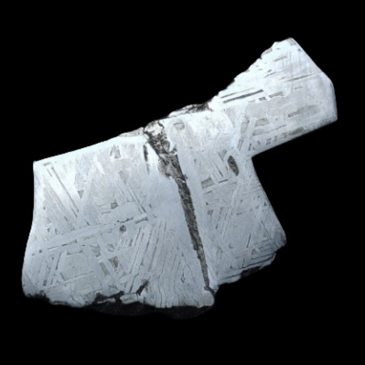 55.9G Muonionalusta Iron Meteorite Specimen, Collection Iron Meteorite Slice - TC31