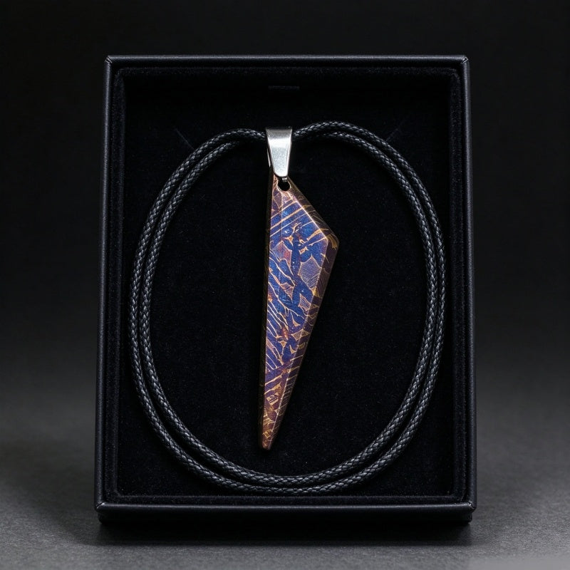 Genuine Muonionalusta Meteorite Irregular  Pendant Fine Meteorite Collection Piece LK431