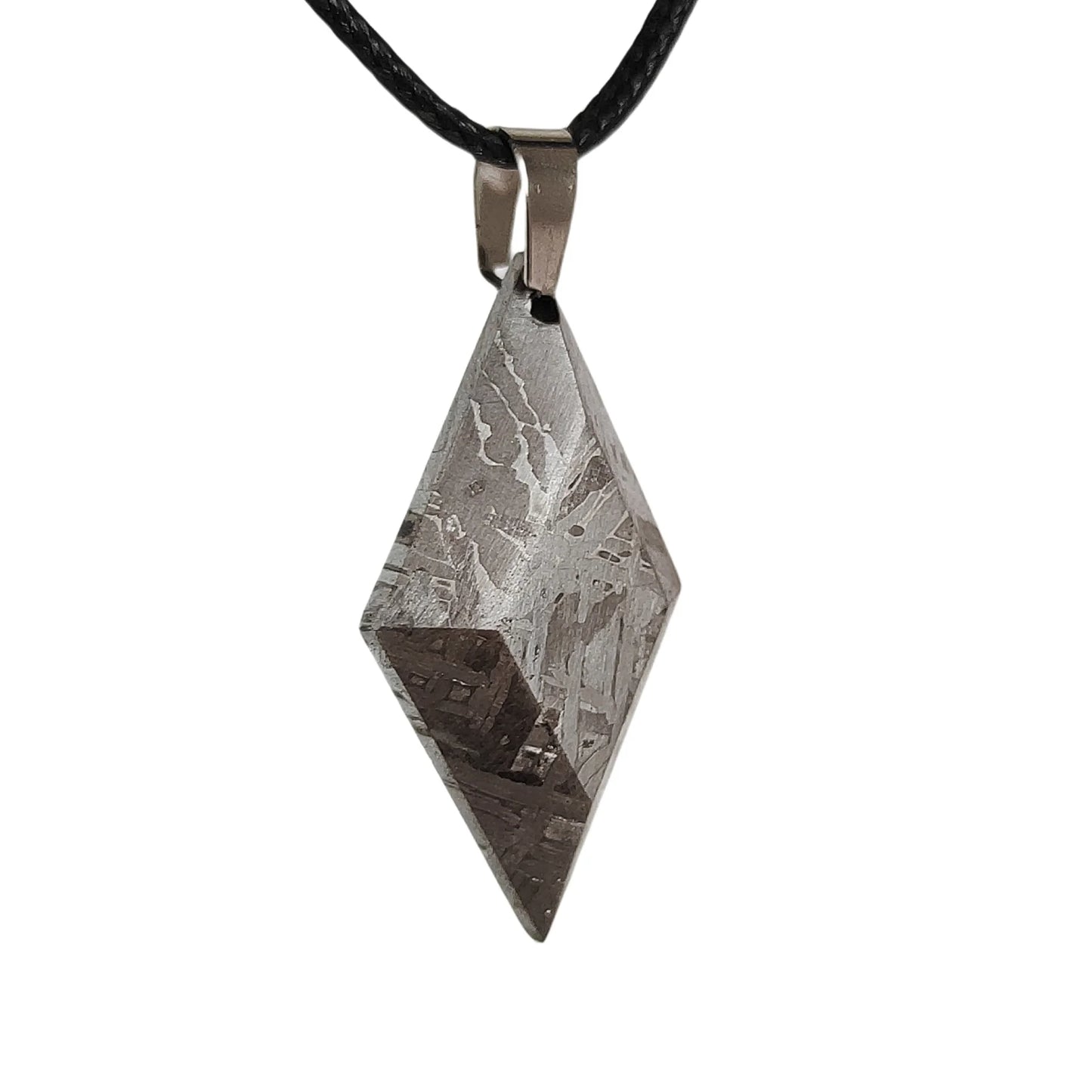 12.3g Muonionalusta meteorite pendant Natural iron meteorite pendant Meteorite slice Collection -LK101