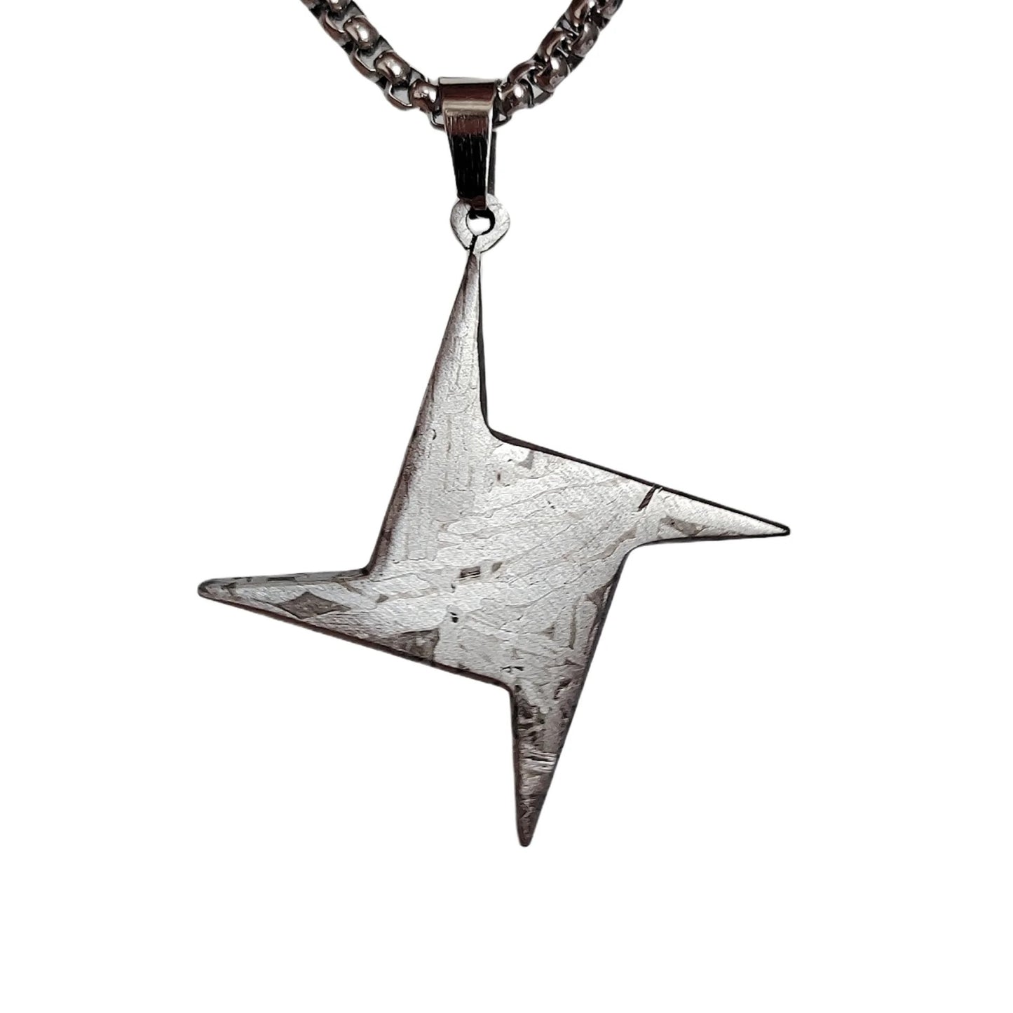 9.5g Muonionalusta meteorite pendant Natural iron meteorite pendant Meteorite slice Collection -LK088