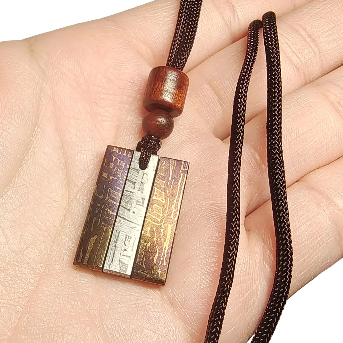 12g Muonionalusta Meteorite Pendant Natural Iron Meteorite Pendant Meteorite Slice Collection -LK190