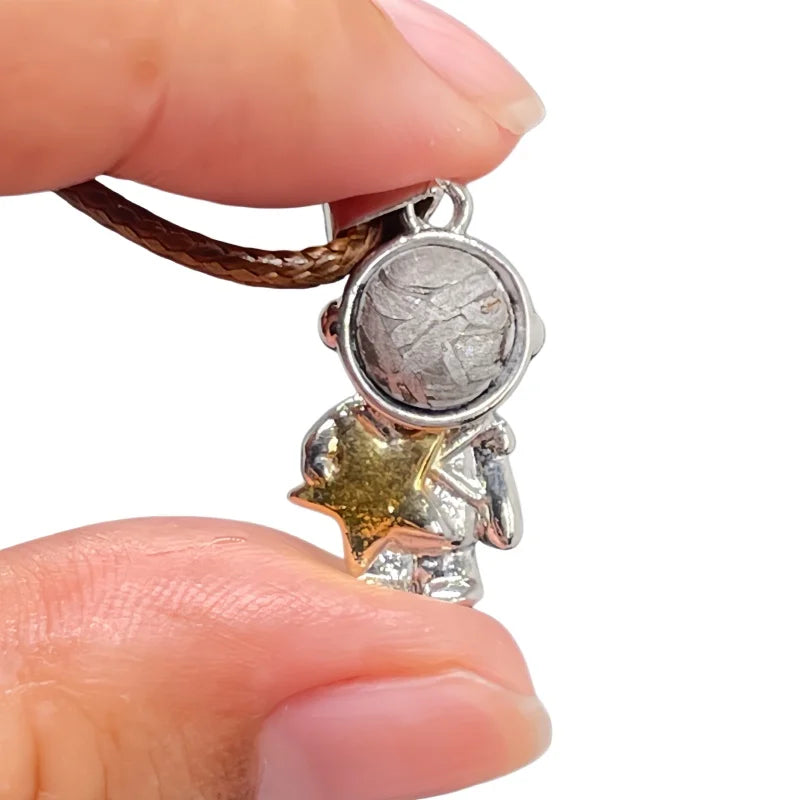 Muonionalusta Meteorite Astronaut Pendant Collector Level Space Jewelry Daily Wear Pendant LK381