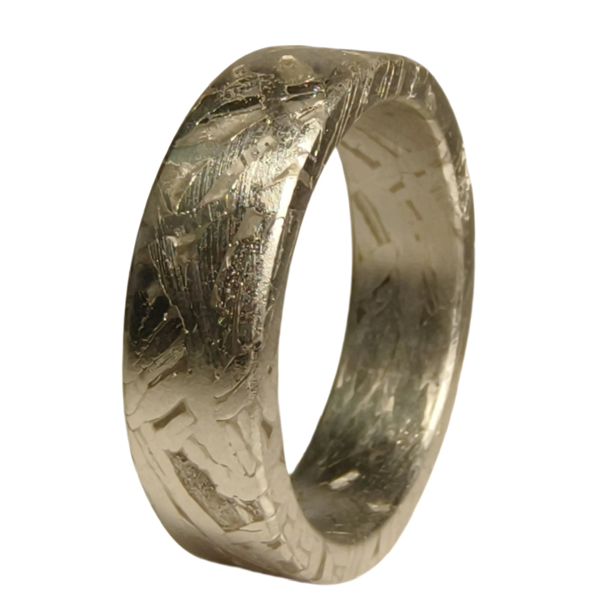 Muonionalusta meteorite Ring Natural iron meteorite pendant MeteoriteHandmade jewelry Meteorite  Ring-A