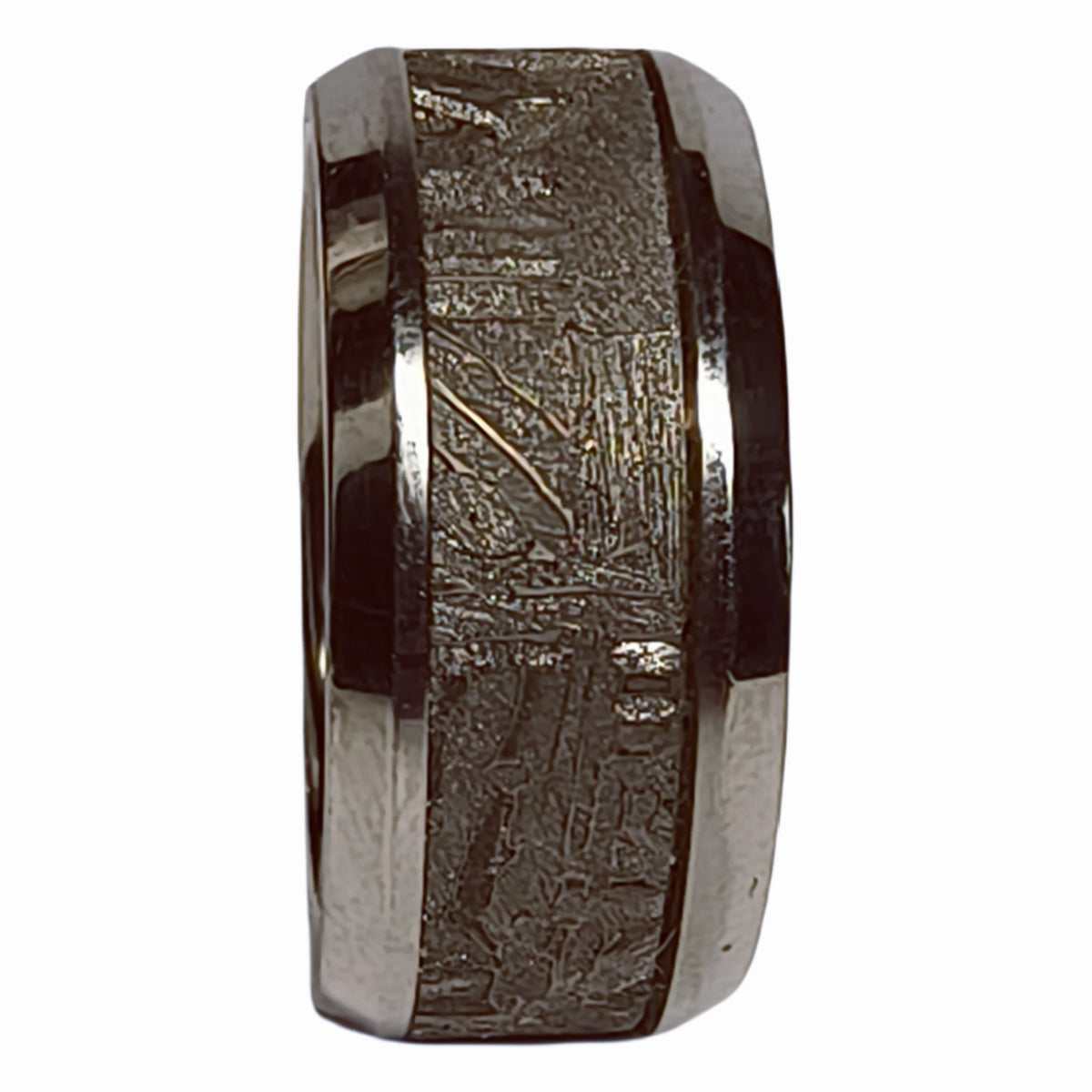 Muonionalusta Meteorite Lovers Ring Natural Iron Meteorite Pendant Handmade Wedding Ring Meteorite Ring-H