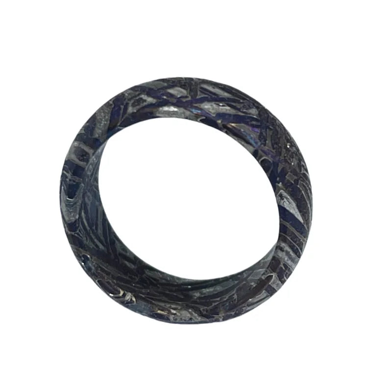 Muonionalusta meteorite Ring Natural iron meteorite pendant MeteoriteHandmade jewelry Meteorite Ring-B