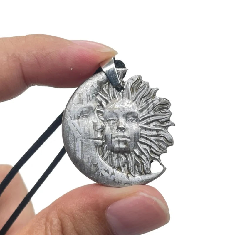 14.6g Muonionalusta  meteorite pendant natural iron meteorite pendant supports customized collectibles - LK320
