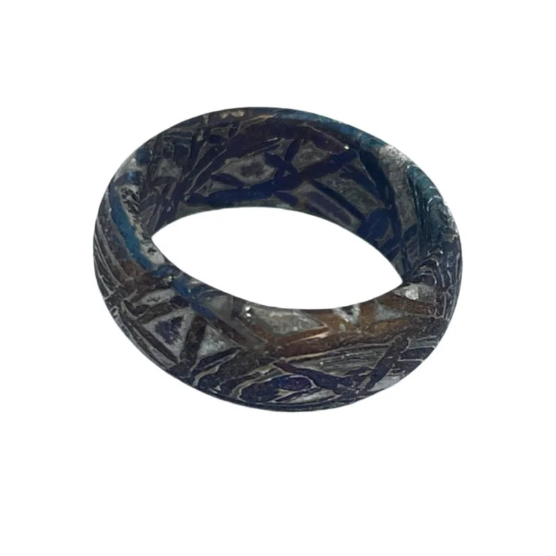 Muonionalusta meteorite Ring Natural iron meteorite pendant MeteoriteHandmade jewelry Meteorite Ring-B