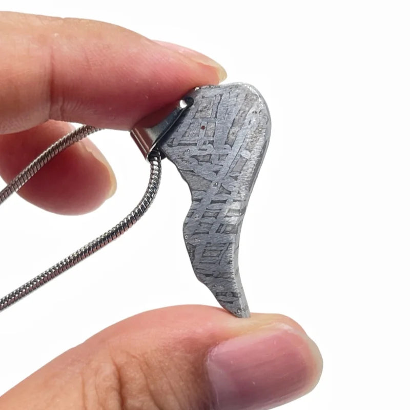 5.7g Muonionalusta Meteorite Pendant Natural Iron Meteorite Pendant Supports Customized Collectibles - LK333