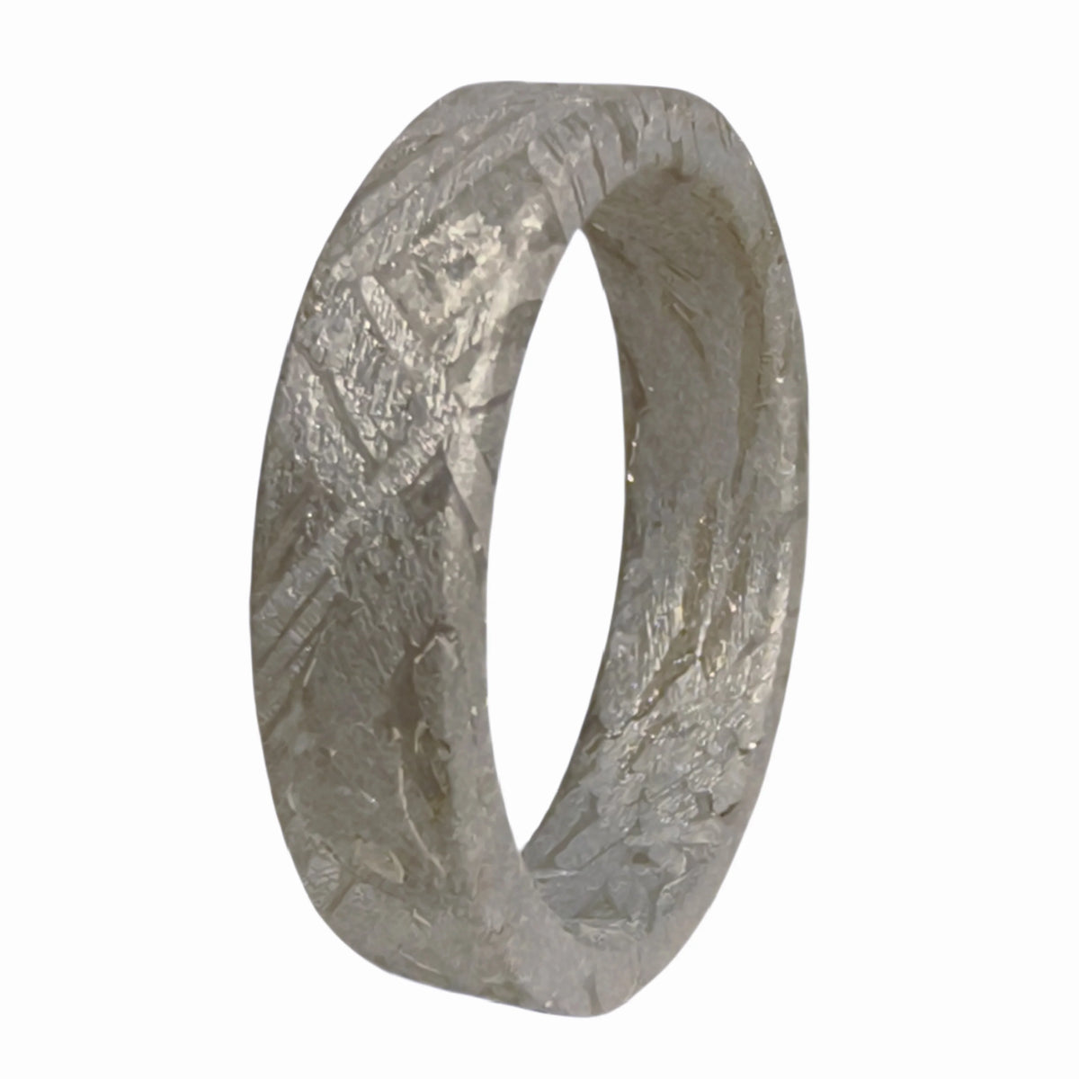 Muonionalusta meteorite Ring Natural iron meteorite pendant MeteoriteHandmade jewelry Meteorite  Ring-D