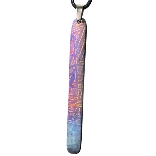 8.6g Muonionalusta meteorite pendant Natural iron meteorite pendant Meteorite slice Collection -LK278