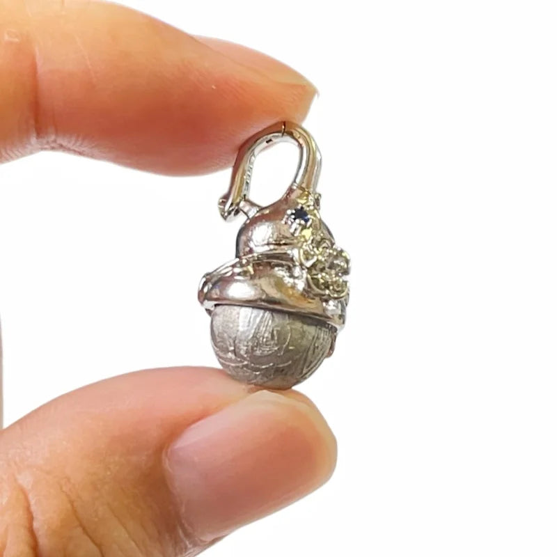 6.5g Meteorite Pendant Natural Iron Meteorite Pendant Supports Customized Collectibles - LK309