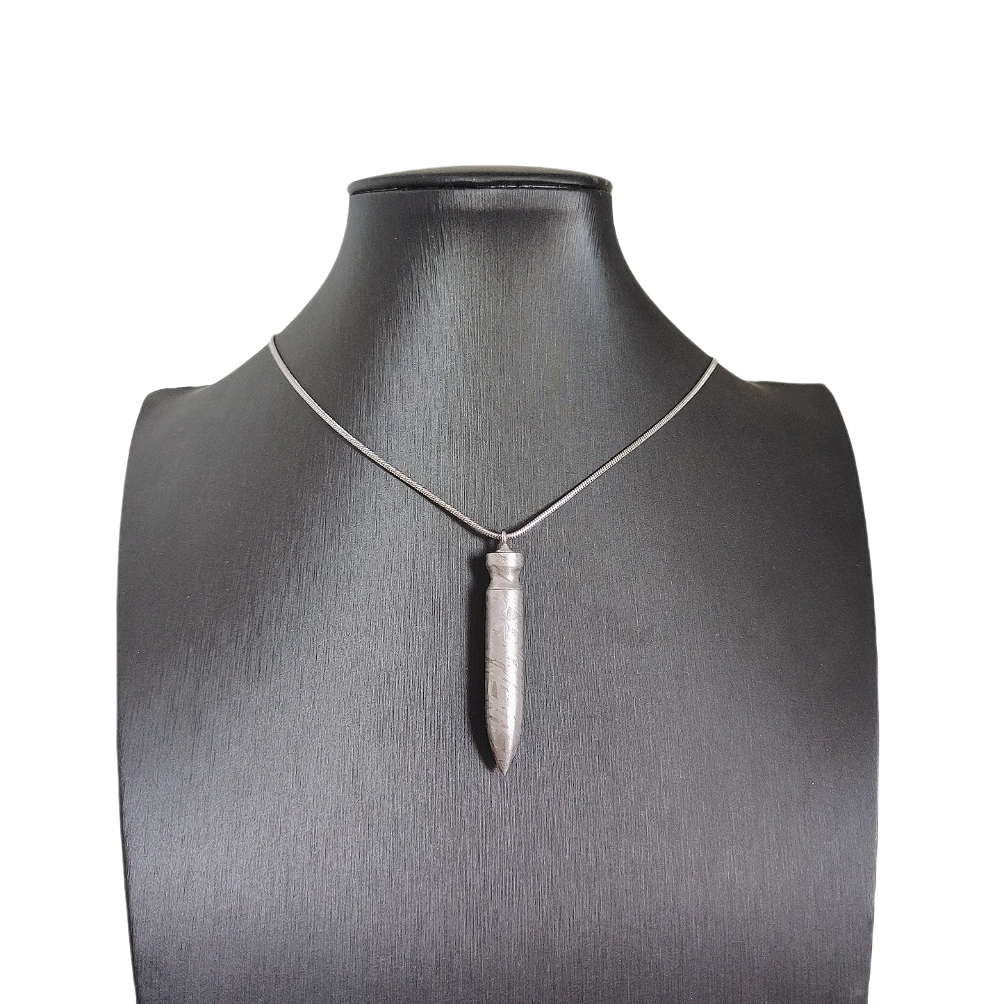 Muonionalusta meteorite pendant Natural Necklace  |  Earrings Meteorite Collection -LK126