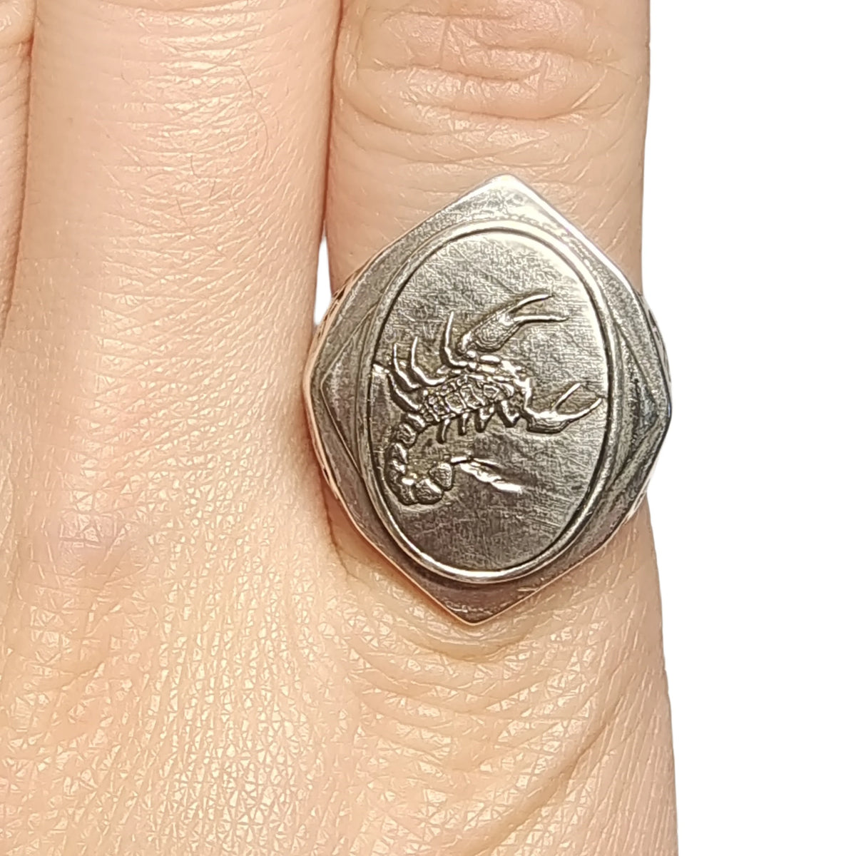 8.8g Muonionalusta Meteorite S925 Silver Ring Natural Iron Meteorite Pendant Meteorite Handmade Jewelry Silver Ring --K25