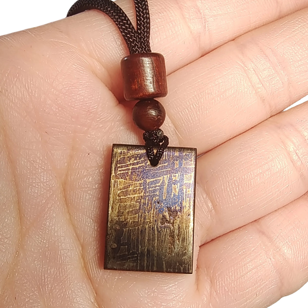 12g Muonionalusta Meteorite Pendant Natural Iron Meteorite Pendant Meteorite Slice Collection -LK190