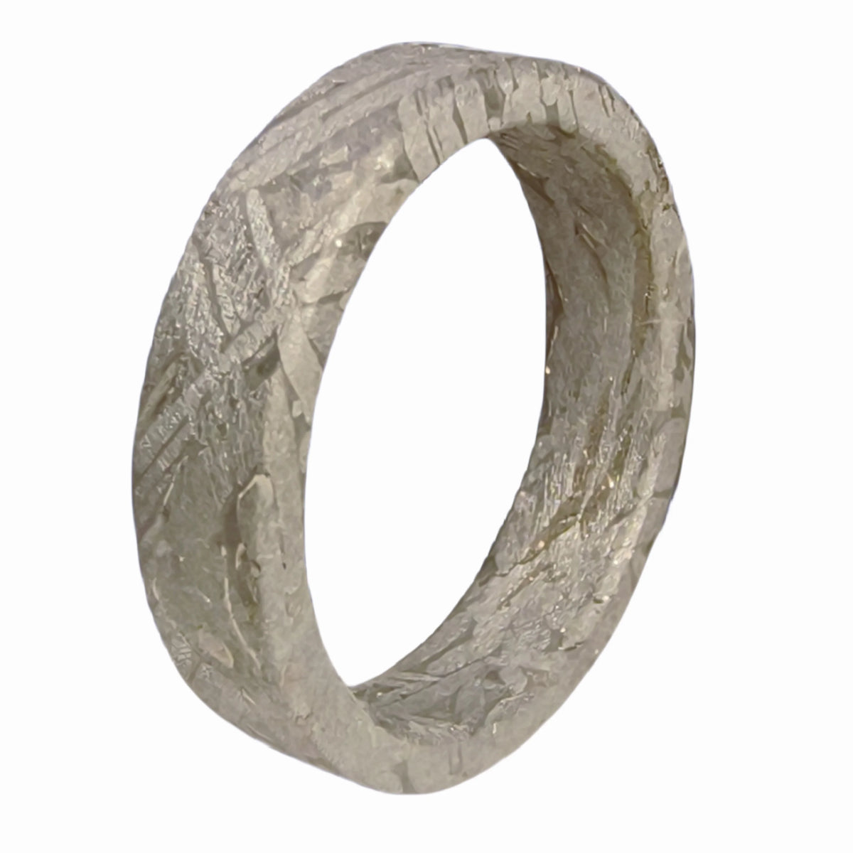 Muonionalusta meteorite Ring Natural iron meteorite pendant MeteoriteHandmade jewelry Meteorite  Ring-D