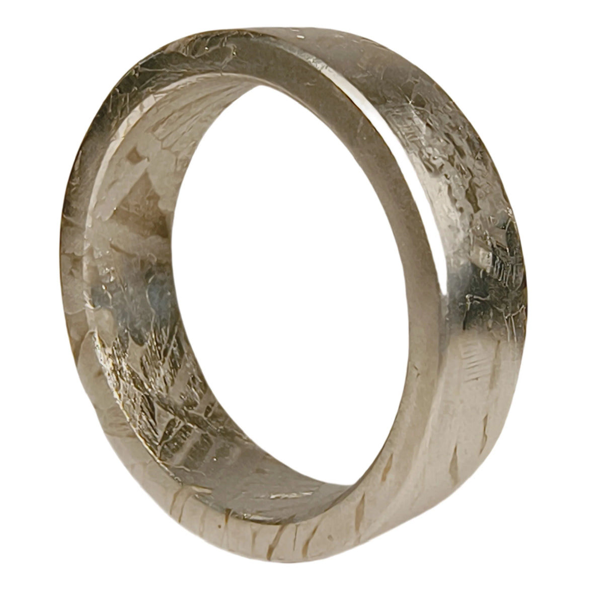 Muonionalusta meteorite Ring Natural iron meteorite pendant MeteoriteHandmade jewelry Meteorite  Ring-A