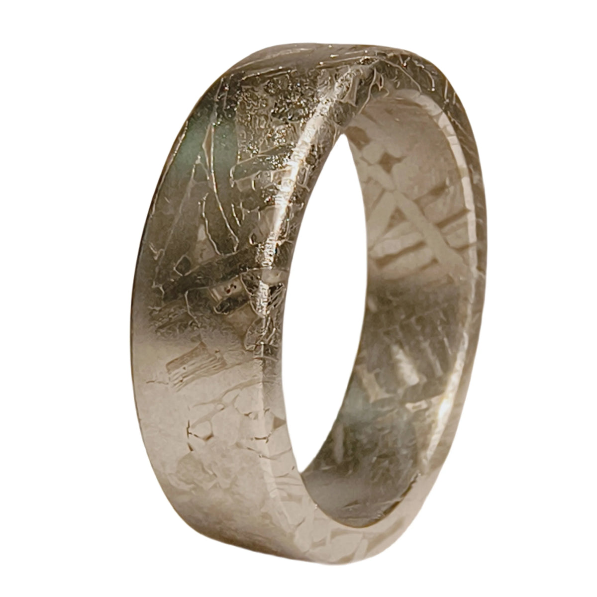 Muonionalusta meteorite Ring Natural iron meteorite pendant MeteoriteHandmade jewelry Meteorite  Ring-A