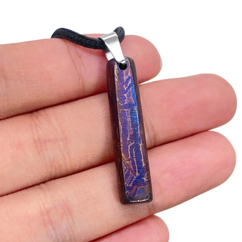 Authentic Muonionalusta Iron Meteorite Necklace Fine Meteorite Collection Piece LK432