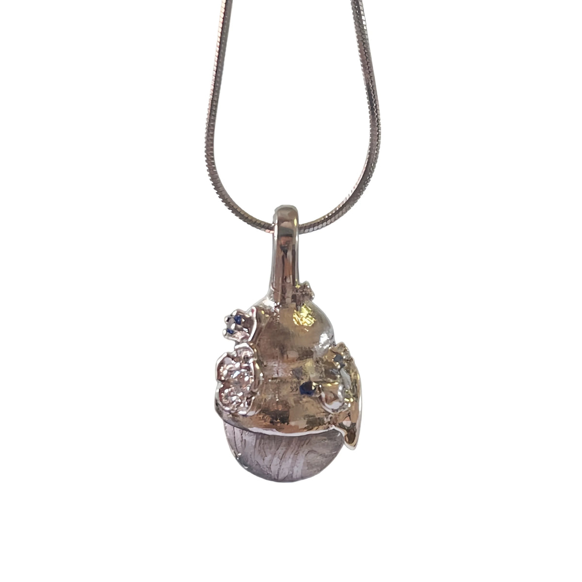 6.5g Meteorite Pendant Natural Iron Meteorite Pendant Supports Customized Collectibles - LK309